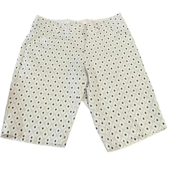 Peter Millar Wicking Performance Geometric Polyester Golf Shorts Women’s size 2 - Picture 2 of 12